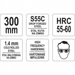 Žirklės skardai 300mm