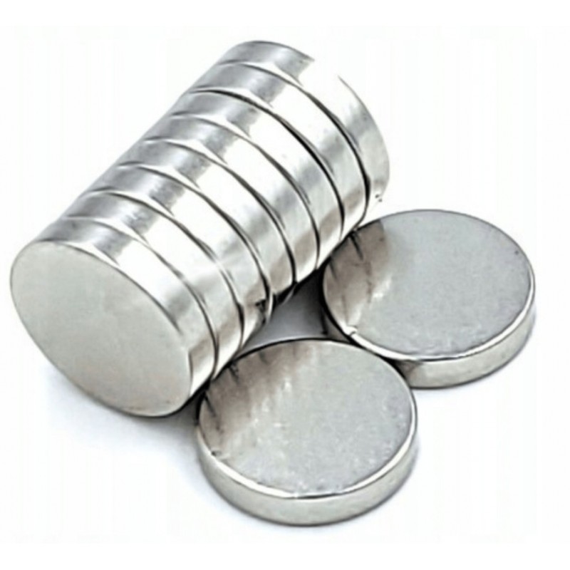 Neo magnetai 14x3 mm 10 vnt.