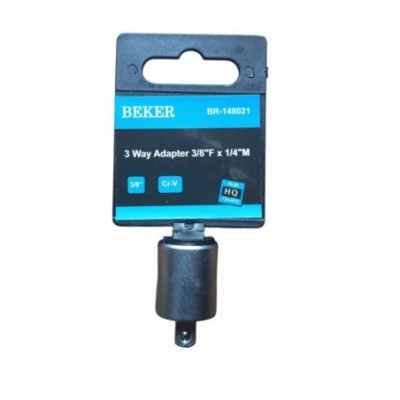 Galvutė slankiojančiam suktukui 3/8″ F*1/4″ M  Cr-V