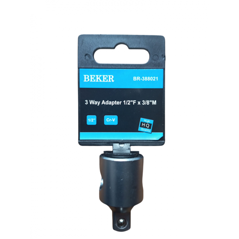 Galvutė slankiojančiam suktukui 1/2″ F*3/8″ M  Cr-V