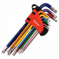 TORX šešiakampiai raktai 9 vnt.