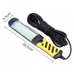 Darbo lempa 80 SMD LED 230V su magnetu