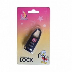 Pakabinama kodinė spyna, 3 skaičių kombinacijos