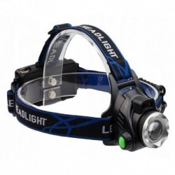 Prožektorius ant galvos, T6 šviesos diodas, judesio jutiklis