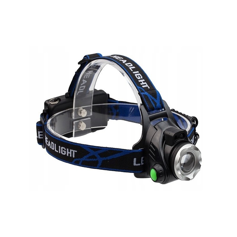 Prožektorius ant galvos, T6 šviesos diodas, judesio jutiklis