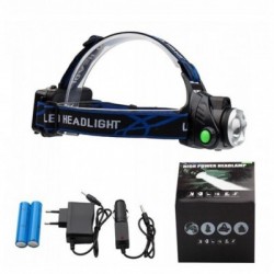 Prožektorius ant galvos, T6 šviesos diodas, judesio jutiklis