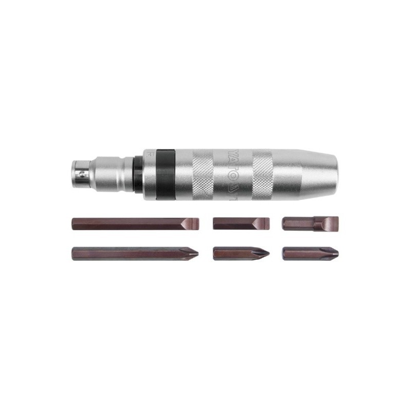 Smūginis atsuktuvas su metalinė rankena