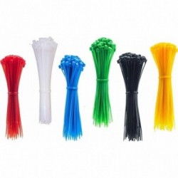 Spalvoti plastikiniai užtraukėjai 600 vnt.