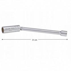 Galvutė žvakinė 3/8”x14 mm, 310 mm, 12-kampė