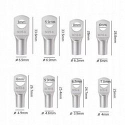 Žiediniai kabelių jungtis/gnybtai, 65 vnt.