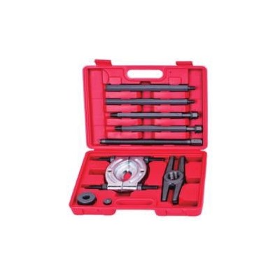 Galingas guolių nuėmėjų komplektas, tiltas ir kojelės, 75-150mm, 9 vnt.