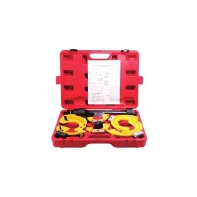 Amortizatorių spyruoklių suspaudėjas McPerson su plasmasinemis apsaugomis