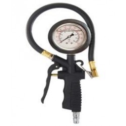 Ratų pripūtimo pistoletas, manometras su tepalu
