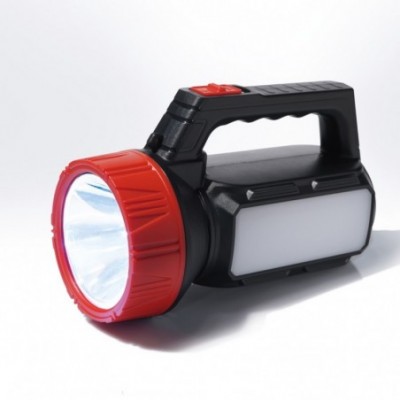 Įkraunamas rankinis žibintuvėlis, 3W LED + 27 SMD LED