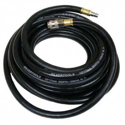 Žarna su greitomis jungtimis 10x17mm, 10m, guminė