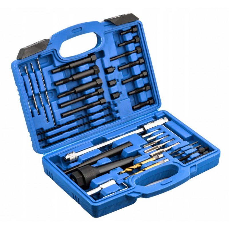 Nutrūkusių uždegimo žvakių ir kaitinimo siūlelių išėmimo rinkinys, 38 vnt.