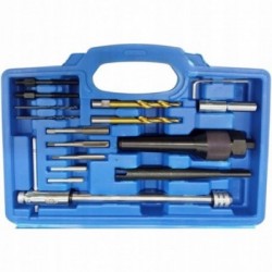 Nutrūkusių uždegimo žvakių ir kaitinimo siūlelių išėmimo rinkinys, 38 vnt.