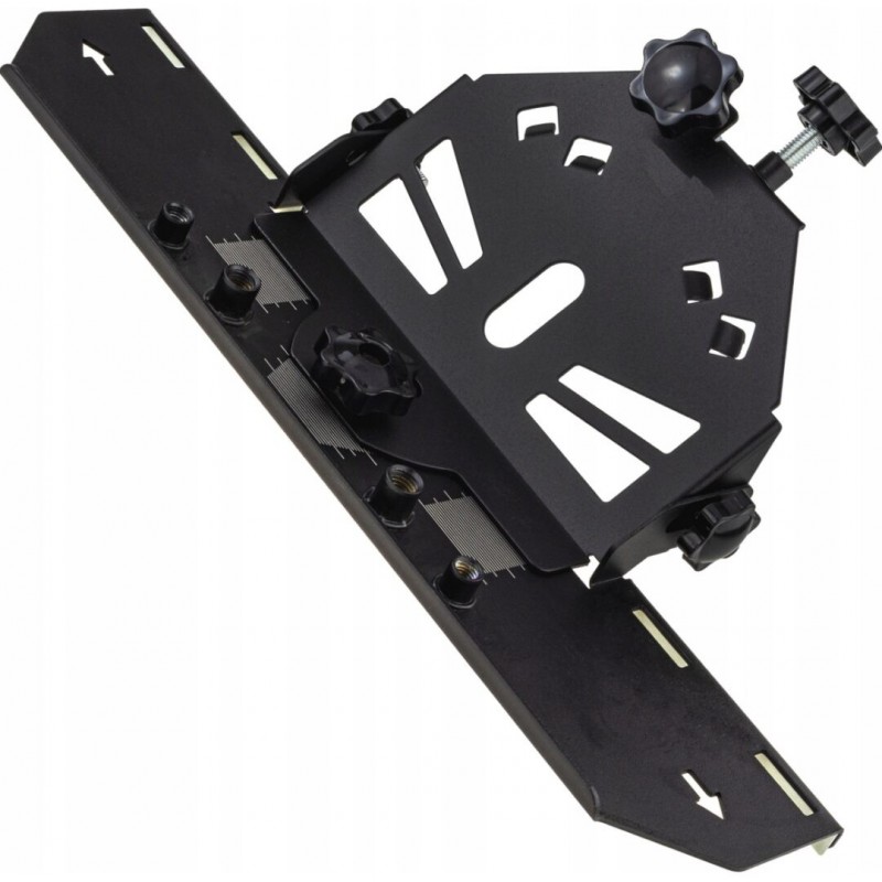 Kampinio šlifuoklio priedas plytelėms pjauti 45° kampu