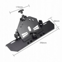 Kampinio šlifuoklio priedas plytelėms pjauti 45° kampu