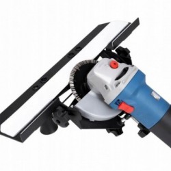 Kampinio šlifuoklio priedas plytelėms pjauti 45° kampu