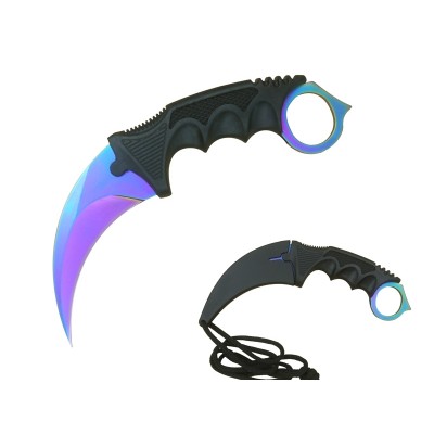 Karambitmesser mit scharfer...
