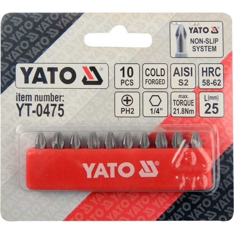 5906083904752 - Schrauberbit-Satz YT-0475