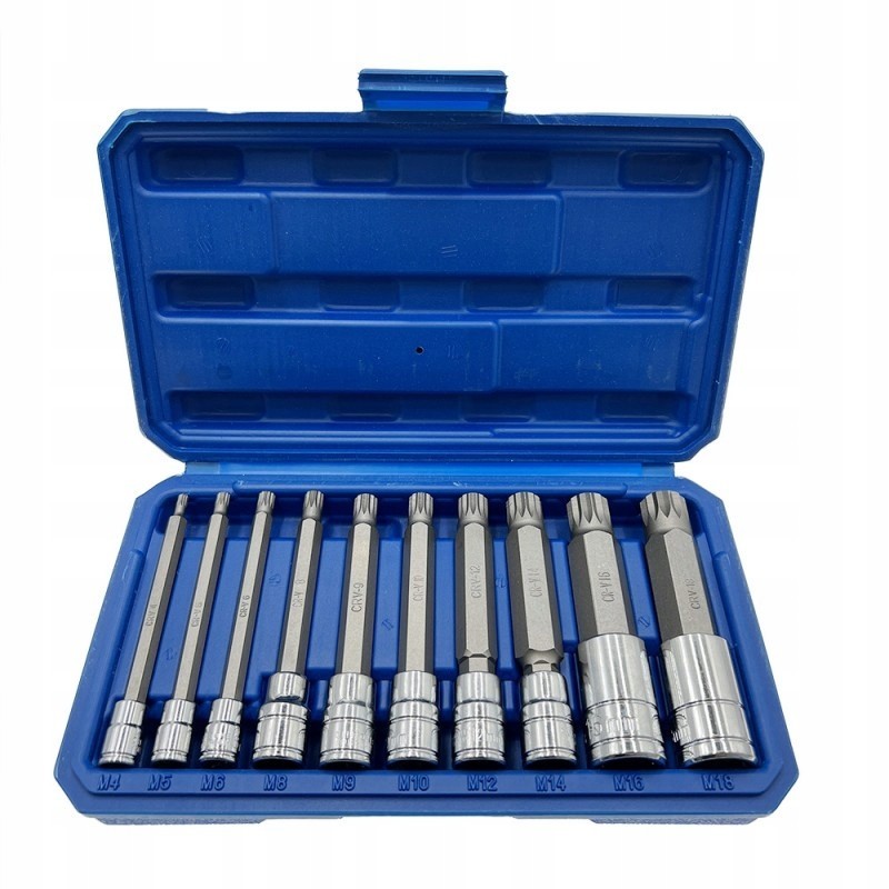 5907580110851 - Satz Press-Fit-Spline-Bits M4-M18 10 Stück