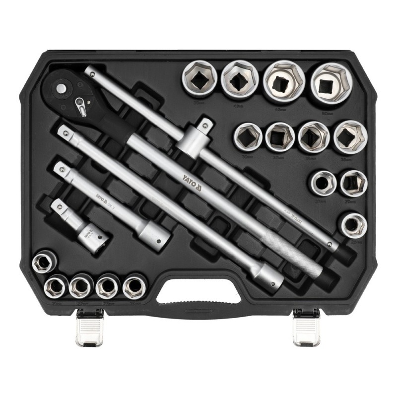 5906083104428 - Steckschlüsselsatz 3 4 19-50 mm 21-teilig
