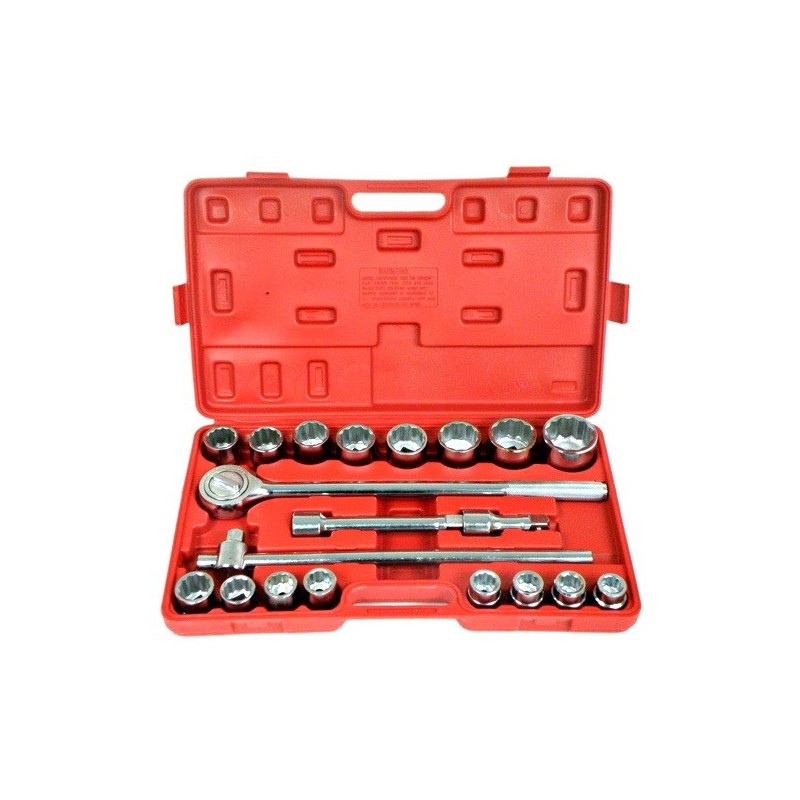 5907589364545 - Steckschlüsselsatz 3 4″ 21-teilig 12-kant