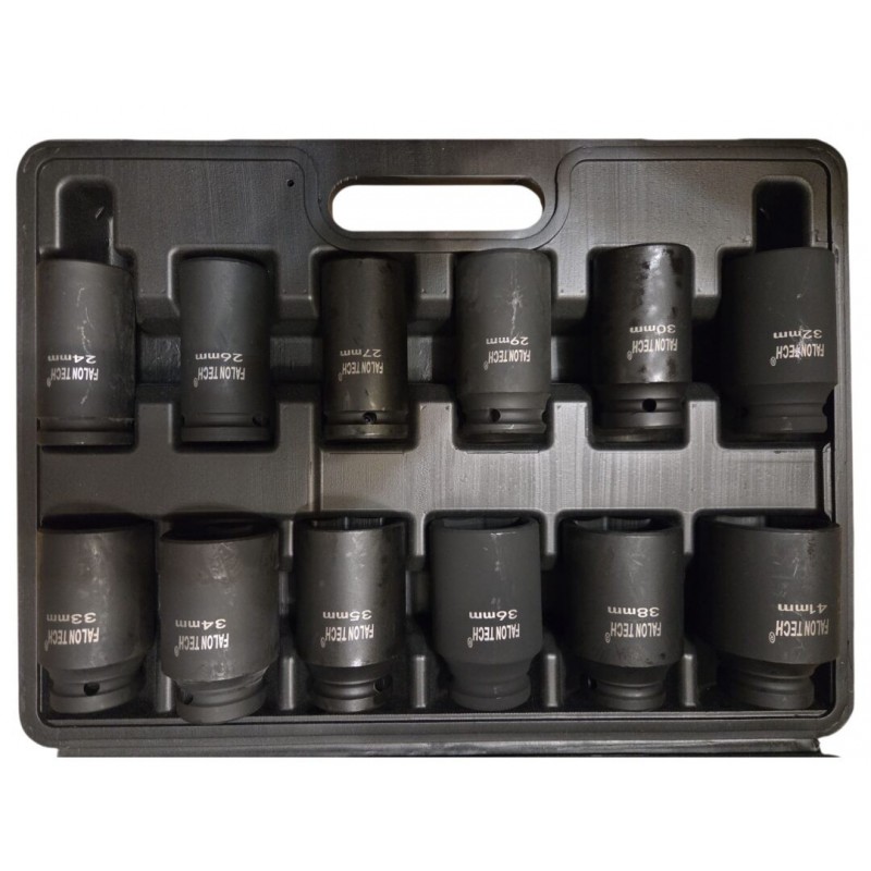5907580179179 - Schlagschrauber-Steckschlüsselsatz 3 4 24-41 mm 12-teilig