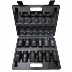 Smūginių galvučių rinkinys 3/4" 24-41 mm 12 vnt.