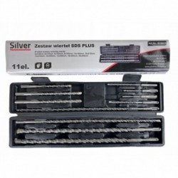 Grąžtų rinkinys betonui, SDS PLUS , 5-20mm, 11vnt.