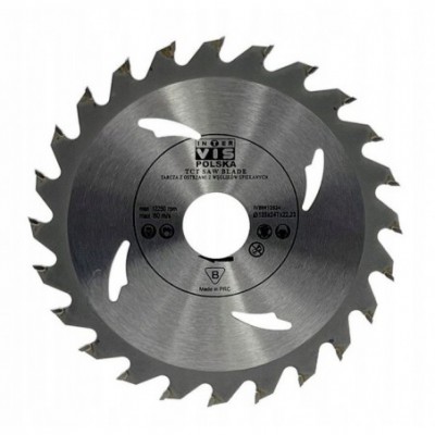 Medienos pjovimo diskas 125×22.2mm, 24T