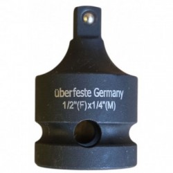 Smūginis adapteris 1/2”F x 1/4”M, UBERFESTE