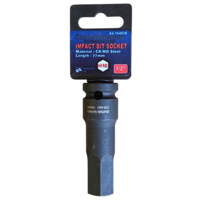 Antgalis smūginis 1/2″, H18, 78mm, UBERFESTE