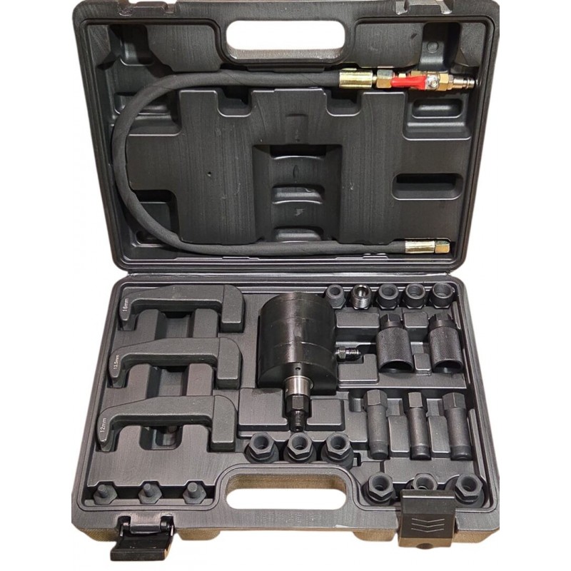 Pneumatinis purkštukų išmontavimo (ištraukimo) rinkinys 24vnt.