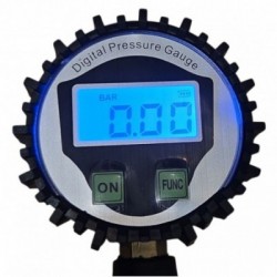 Ratų pripūtimo pistoletas su elektroninių manometrų 0-16BAR, 0-230PSI