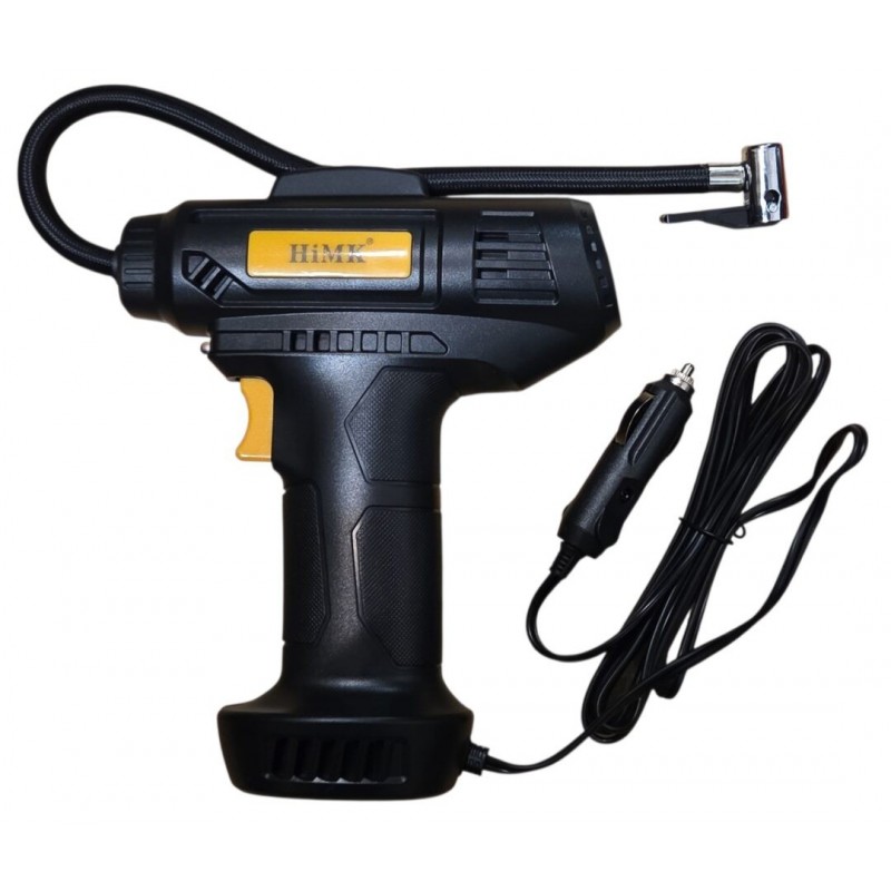 Kompresorius automobilinis 12V su skaitmeninių manometrų