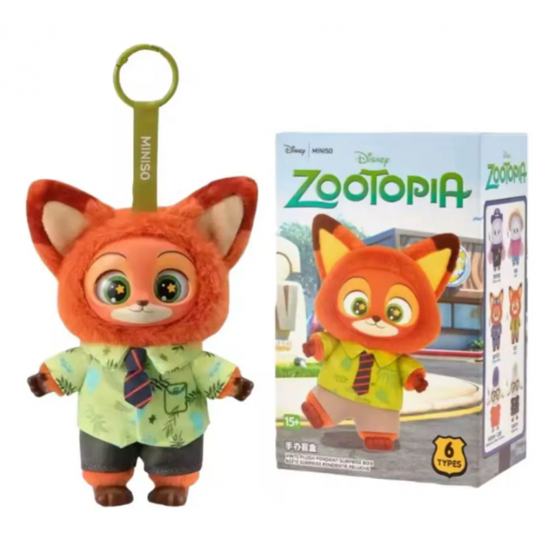 6937492458160 - Zootopia   Zootropolis 2 Spielzeug im Labubu-Stil mit Anhänger - Überraschung