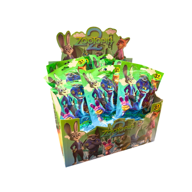 6905335240012 - Zootopia 2   Zootropolis 2 Figur + 3 Karten - Überraschungspackung