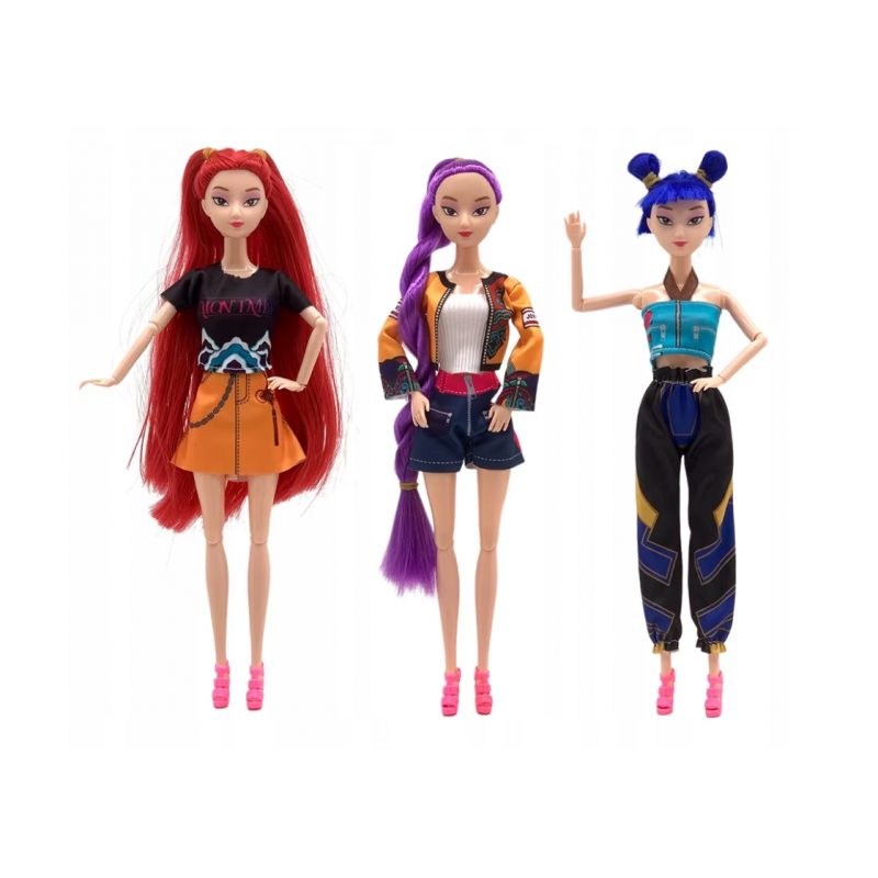 6920258306393 - K-Pop Demon Hunters Puppenset – Rumi Mira und Zoey