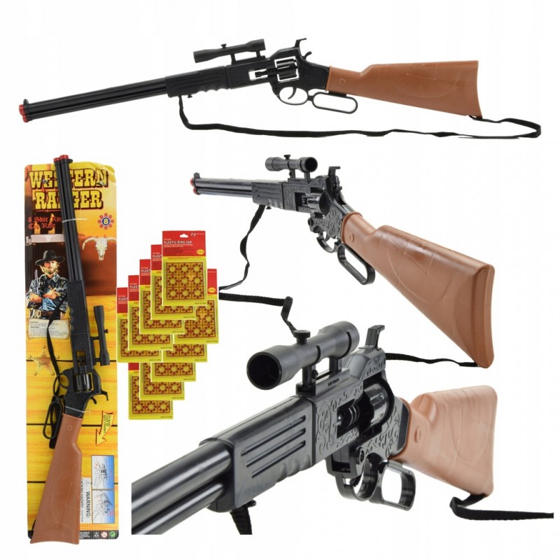 5104732161093 - Cowboy-Pistole die Schallkolben verschießt – Euro-Knallkörperpistole