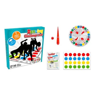 Klassisches Twister-Brettspiel