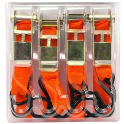 Krovinio tvirtinimo diržų rinkinys 4vnt