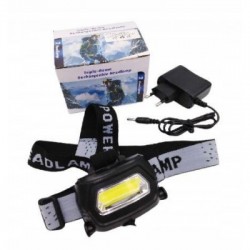 Prožektorius ant galvos,  3W COB LED, 120Lm, pakraunamas