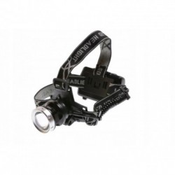 Labai galingas prožektorius ant galvos, P90 šviesos diodas, ZOOM, pakraunamas