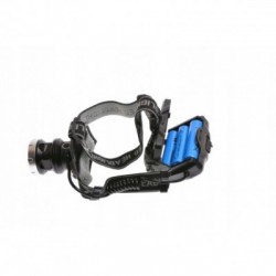 Labai galingas prožektorius ant galvos, P90 šviesos diodas, ZOOM, pakraunamas