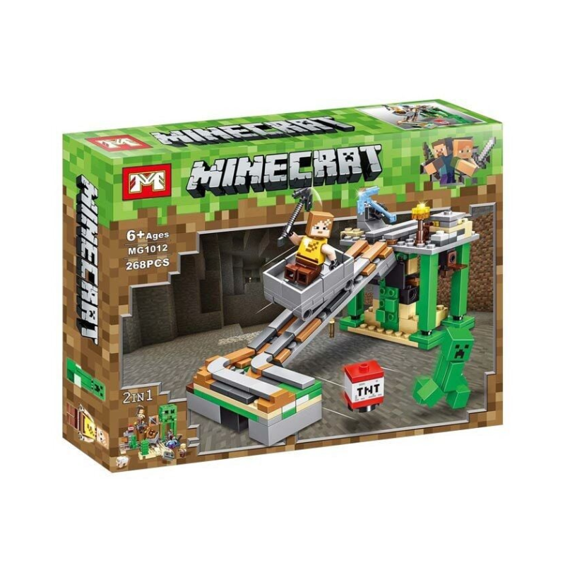 7548698970241 - Minecraft-Baukasten im Lego-Stil – 268 Teile