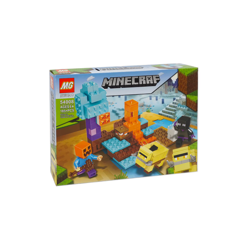 7548698970982 - Minecraft-Baukasten im Lego-Stil – 185 Teile