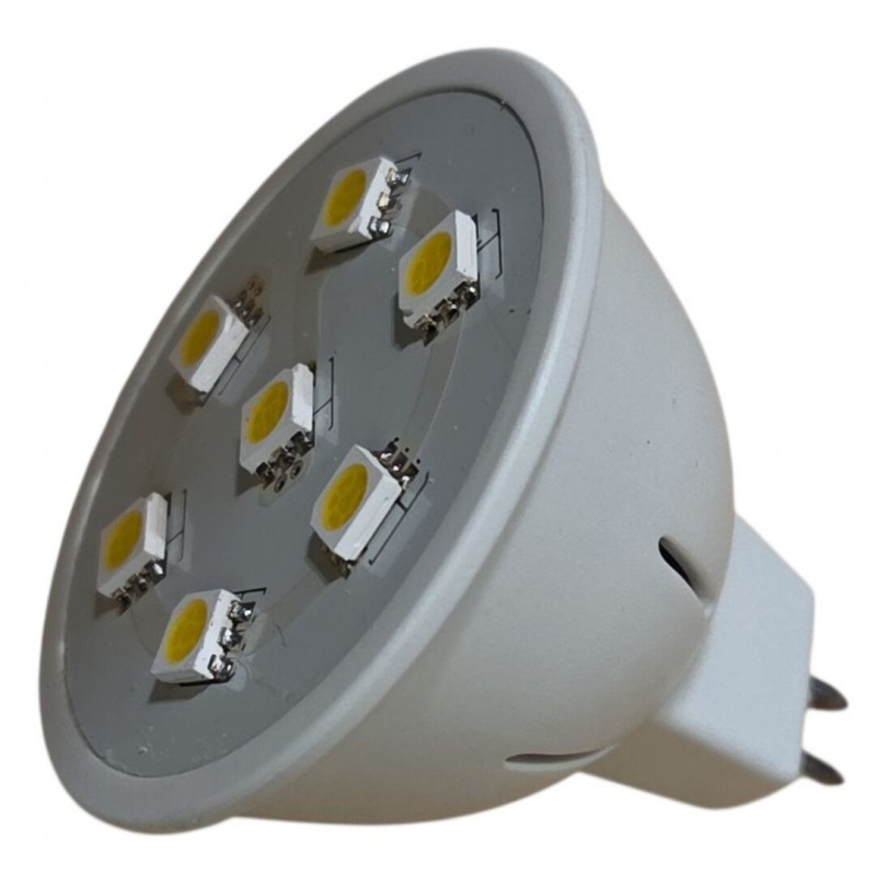 LED lemputė 1.4W, MR16, 7SMD LED, 2900-3000K, 210lm, 12V